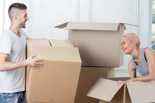 Careful loading during a removals service in Richmond upon Thames
